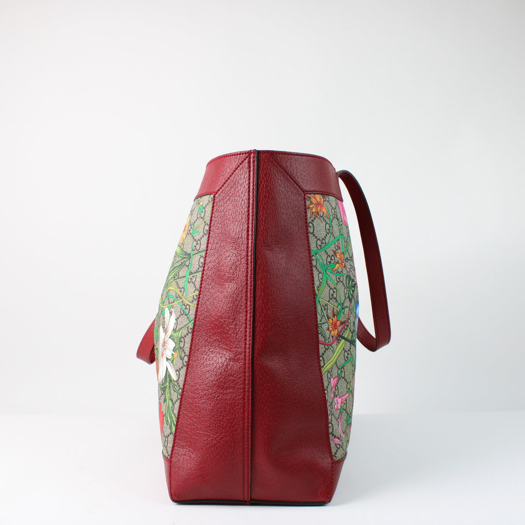 Gucci Ophidia GG Flora Tote