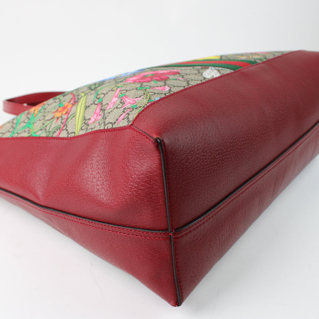 Gucci Ophidia GG Flora Tote