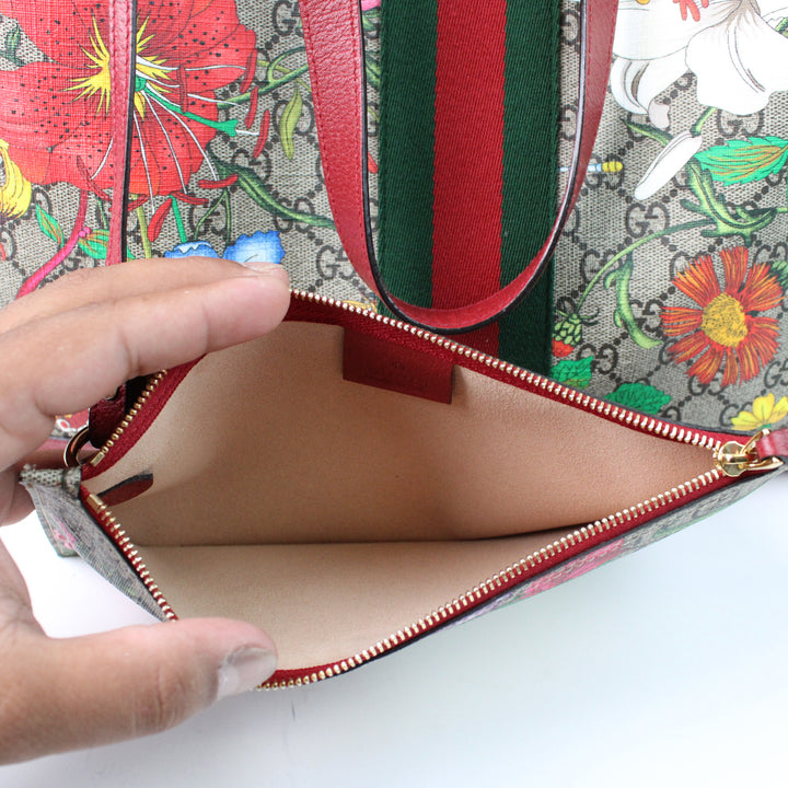 Gucci Ophidia GG Flora Tote