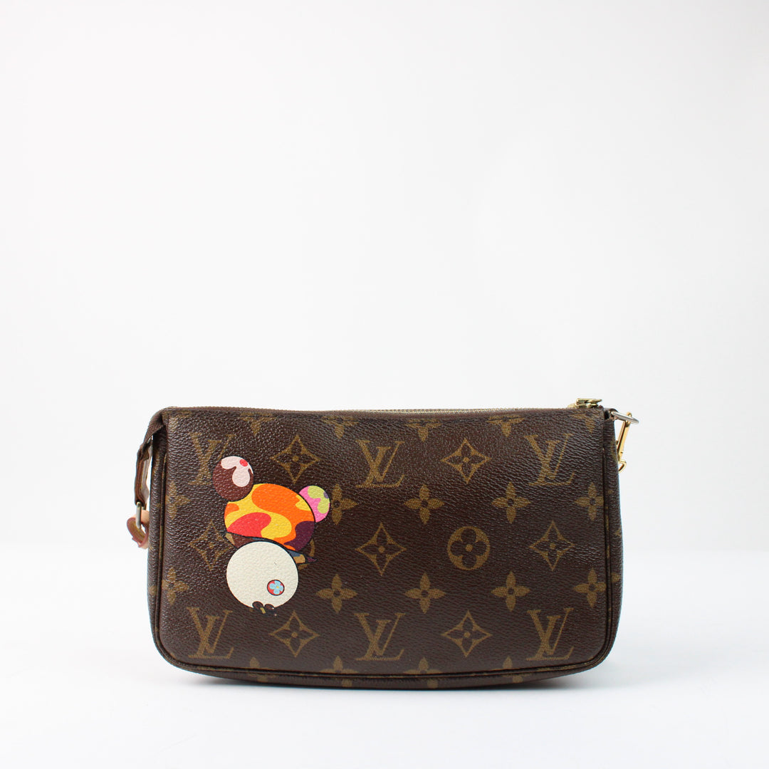 Louis Vuitton Pochette Accessoires Takashi Murakami Panda Monogram