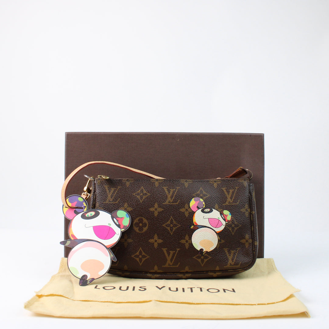 Louis Vuitton Pochette Accessoires Takashi Murakami Panda Monogram