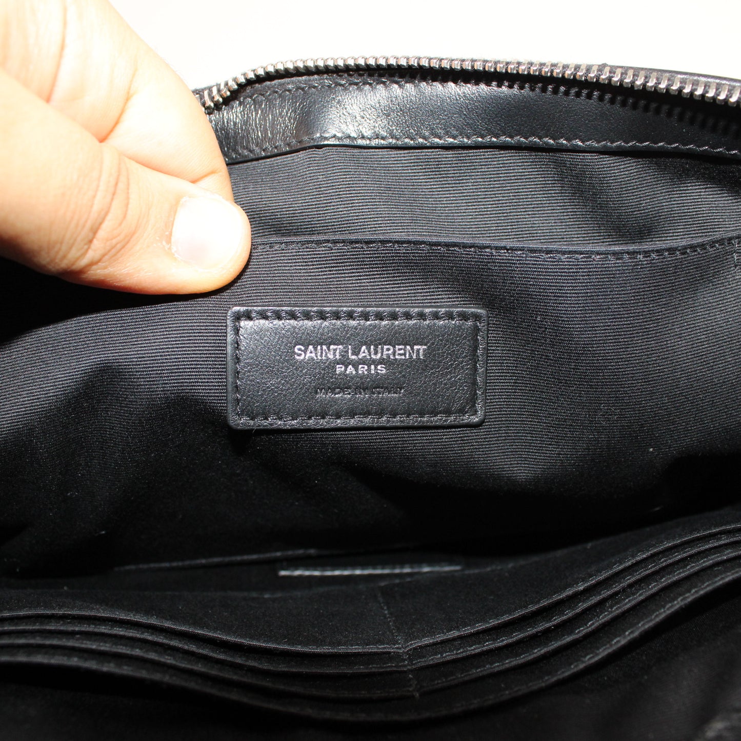 Saint Laurent Cassandre Document Holder