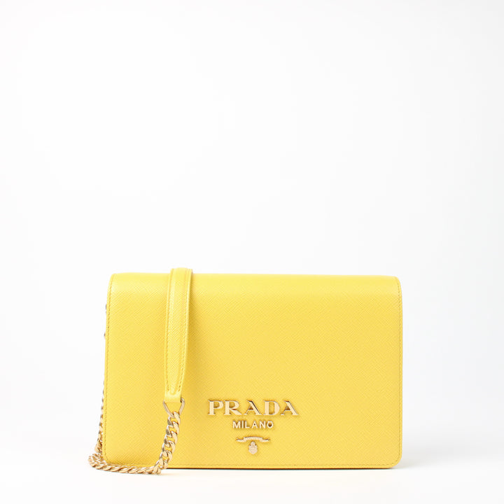 Prada Borsa A Tracolla In Saffiano