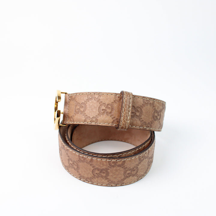Gucci Guccissima G Buckle Taglia 90