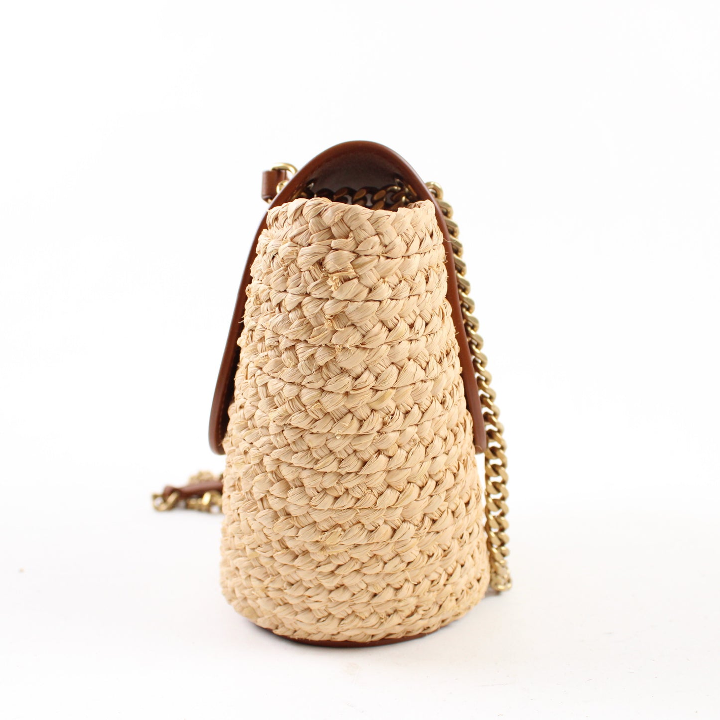 Saint Laurent Manon Mini In Rafia