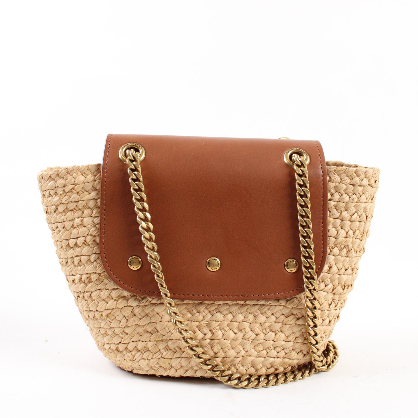 Saint Laurent Manon Mini In Rafia