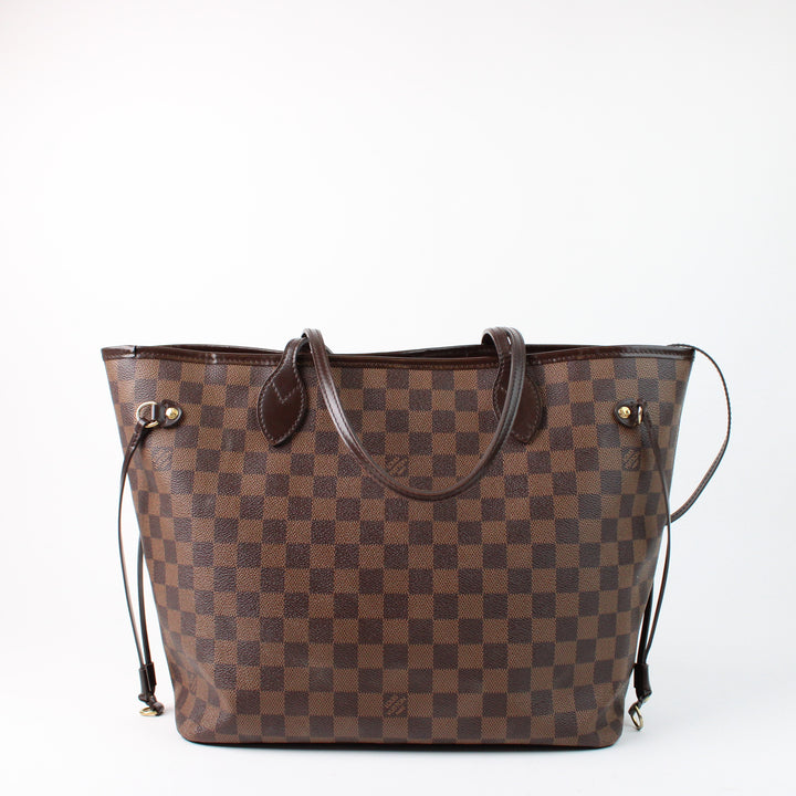 Louis Vuitton Neverfull MM In Damier Canvas