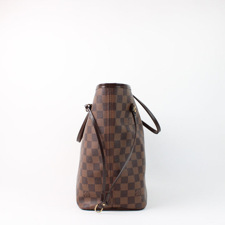 Louis Vuitton Neverfull MM In Damier Canvas