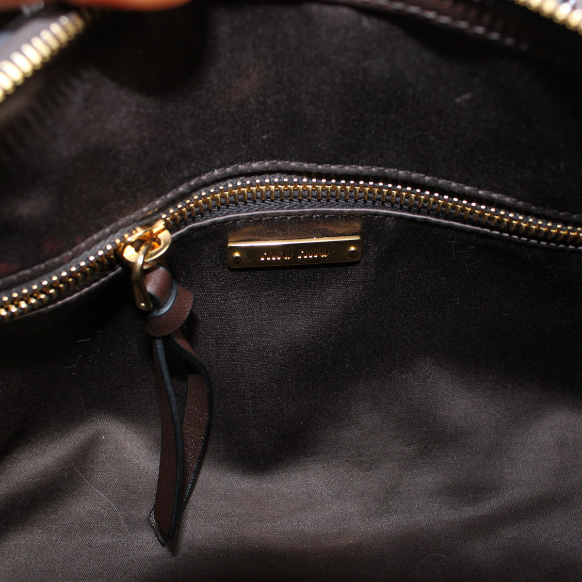 Miu Miu Bauletto Pitone