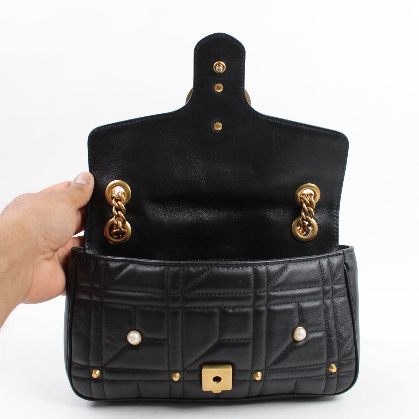 Gucci GG Marmont Pearly Media