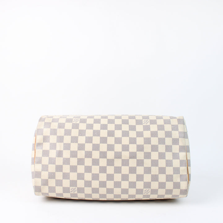 Louis Vuitton Speedy 35 In Damier Azur