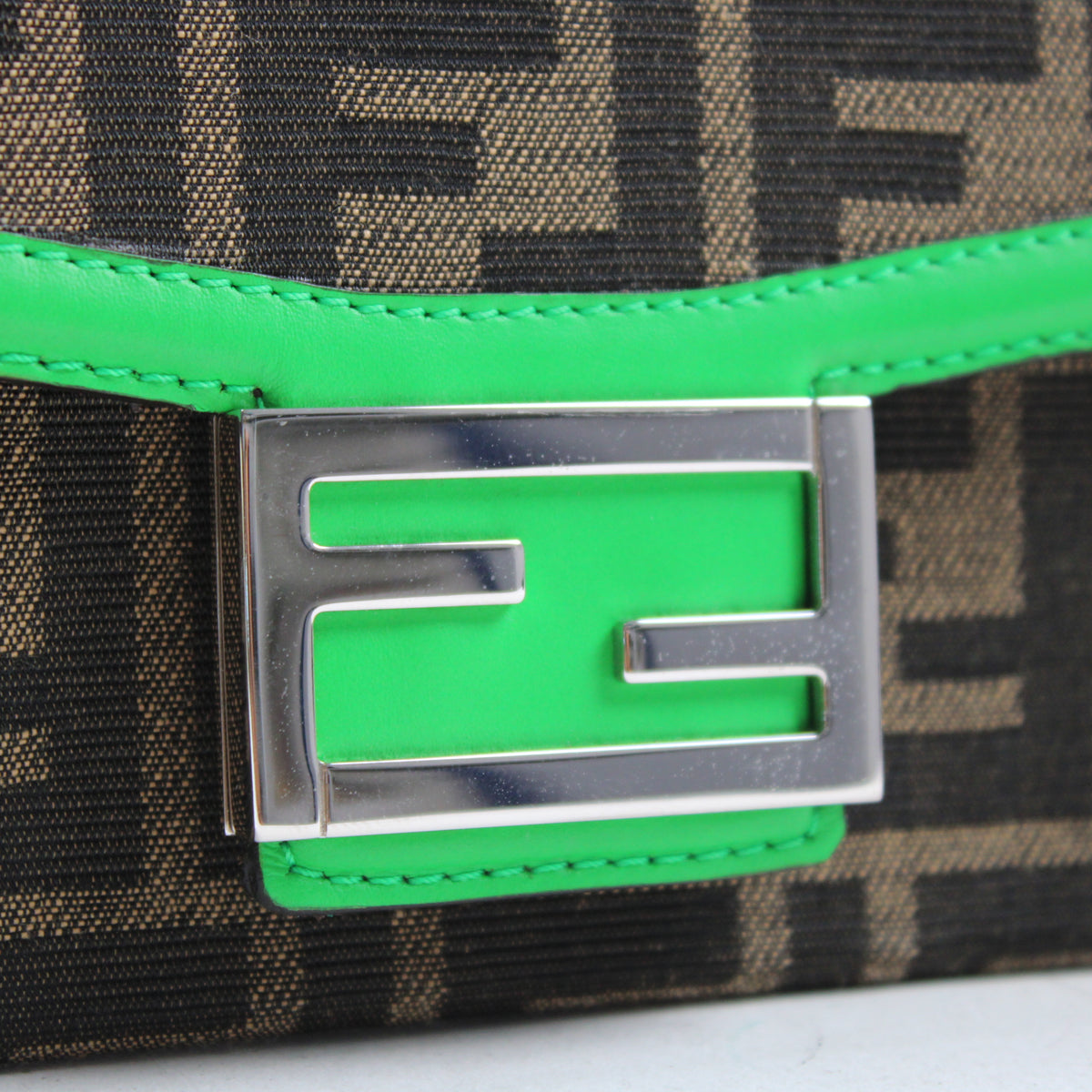 Fendi Baguette Soft Trunk Jacquard FF