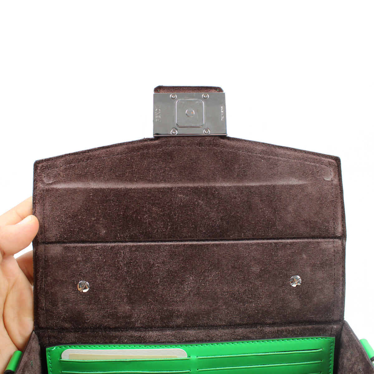 Fendi Baguette Soft Trunk Jacquard FF