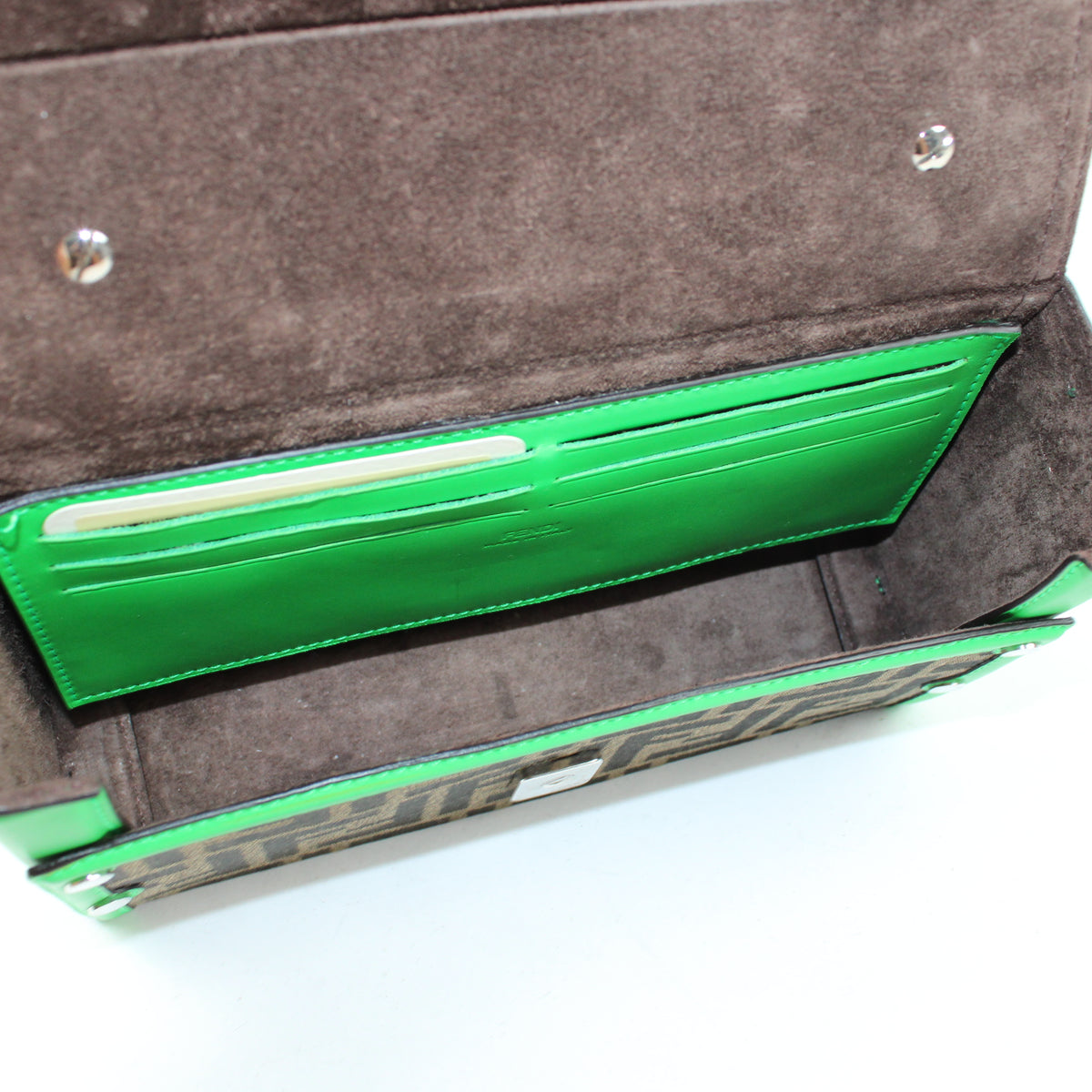Fendi Baguette Soft Trunk Jacquard FF