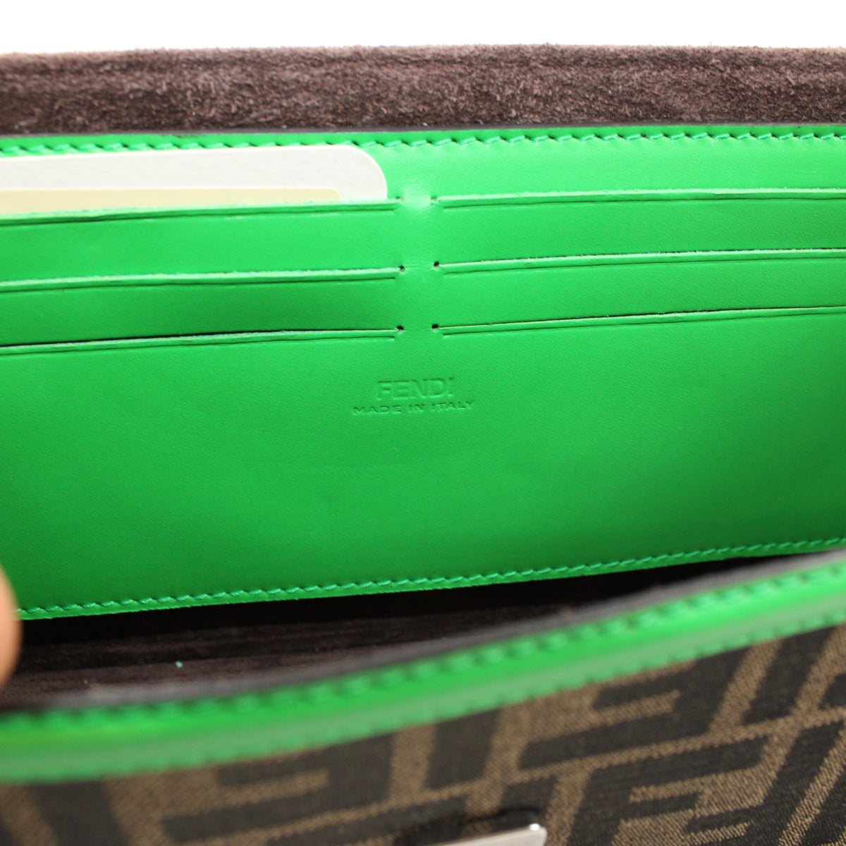 Fendi Baguette Soft Trunk Jacquard FF