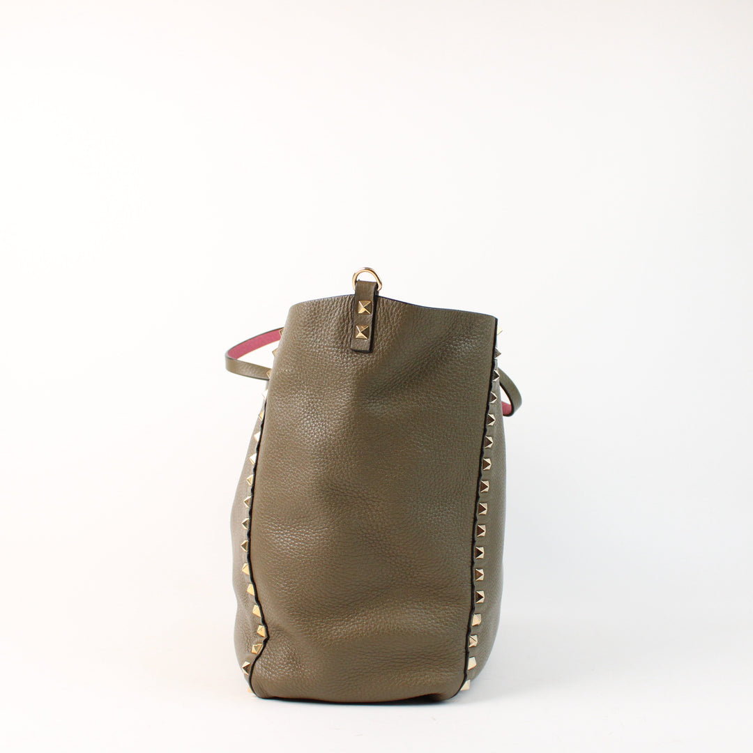 Valentino Garavani Rockstud Tote Reversibile