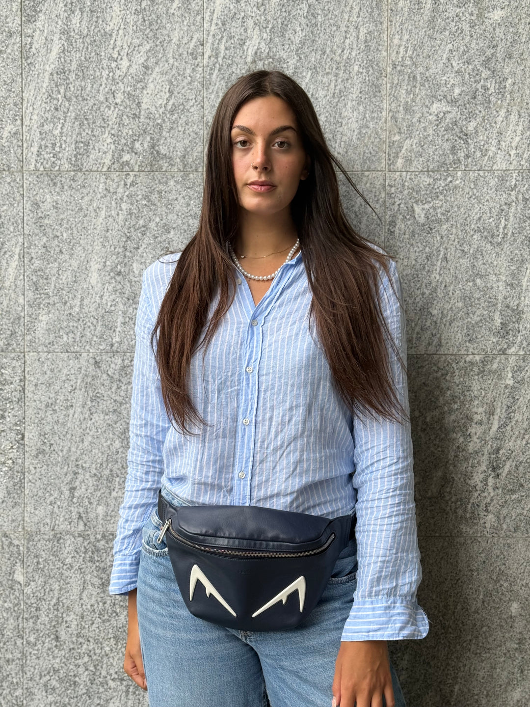 Fendi Grace Monster Eyes Marsupio