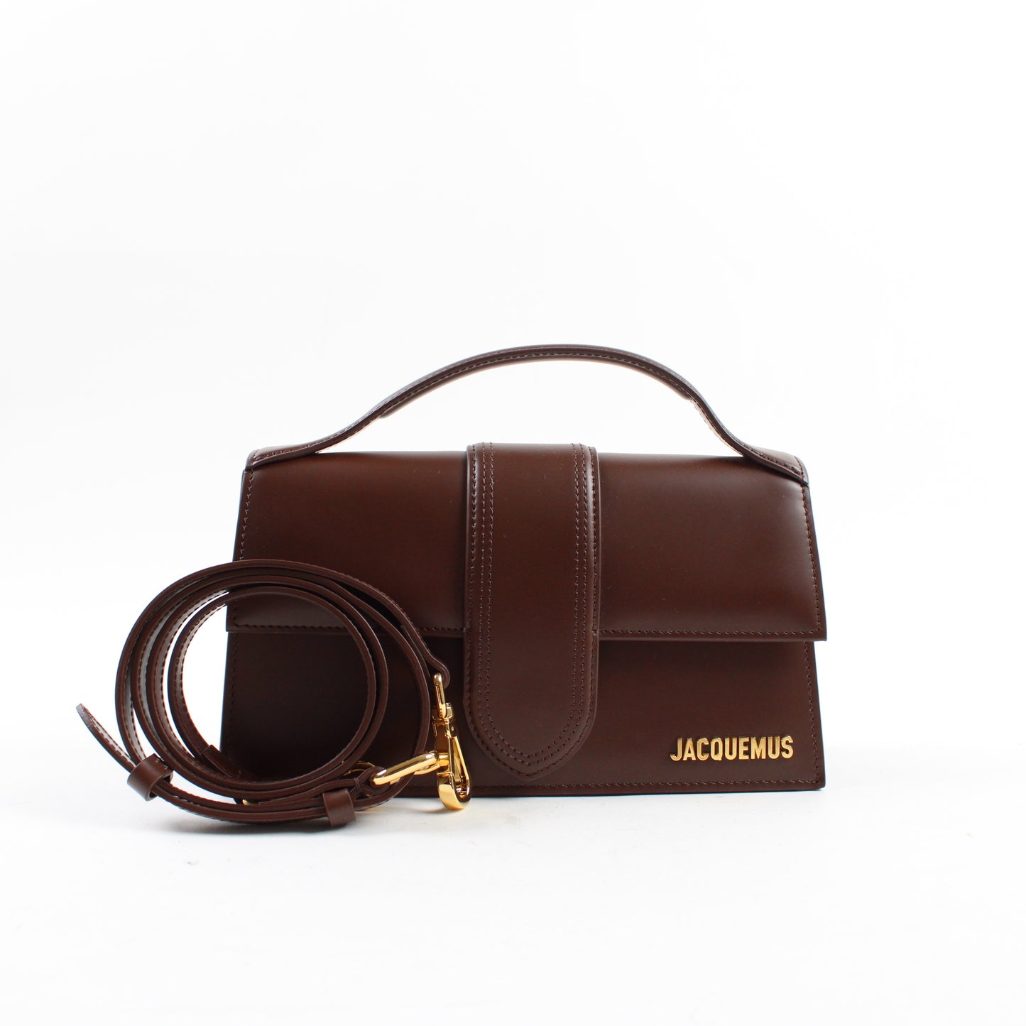 Jacquemus Le Grand Bambino Marrone Scuro