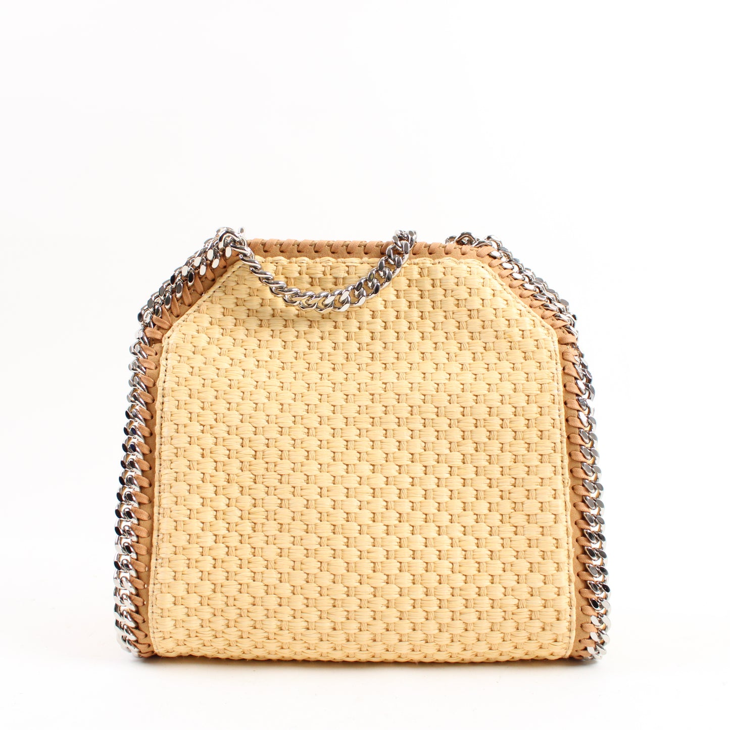Stella Mccartney Falabella 3 Catene In Rafia