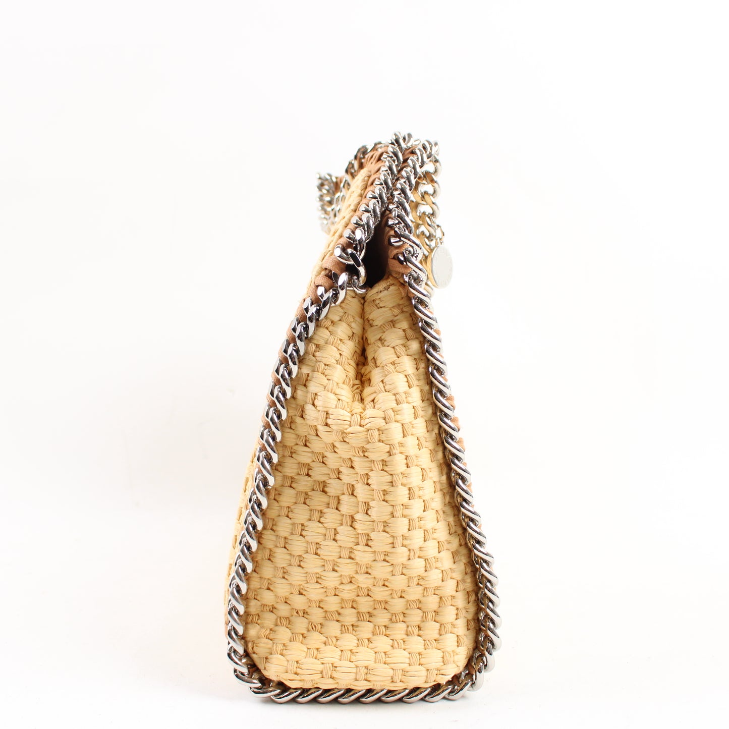 Stella Mccartney Falabella 3 Catene In Rafia