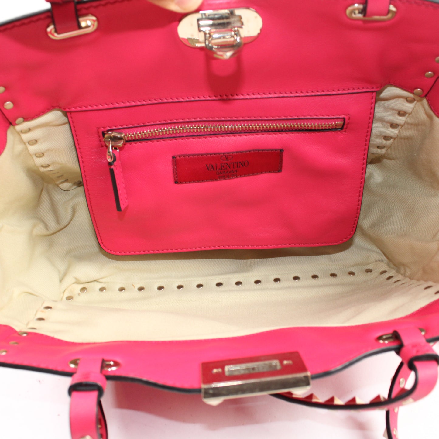 Valentino Garavani Rockstud Shopper Small