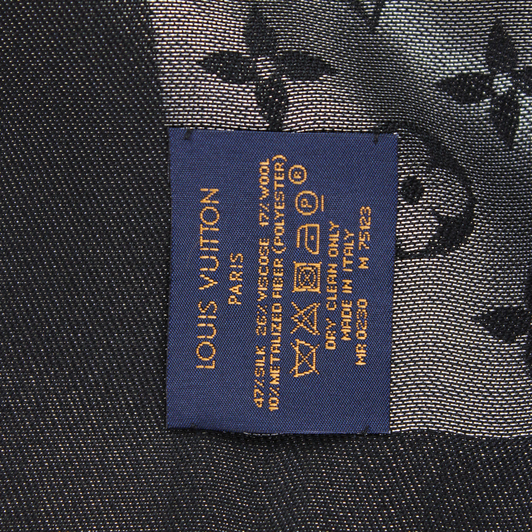 Louis Vuitton Scialle Shine Monogram M75123