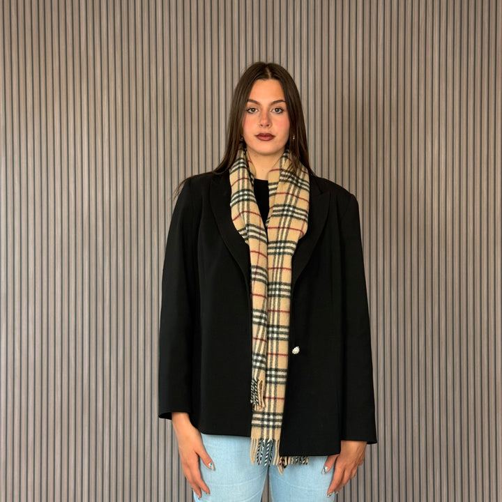 Burberry Sciarpa Check Lana