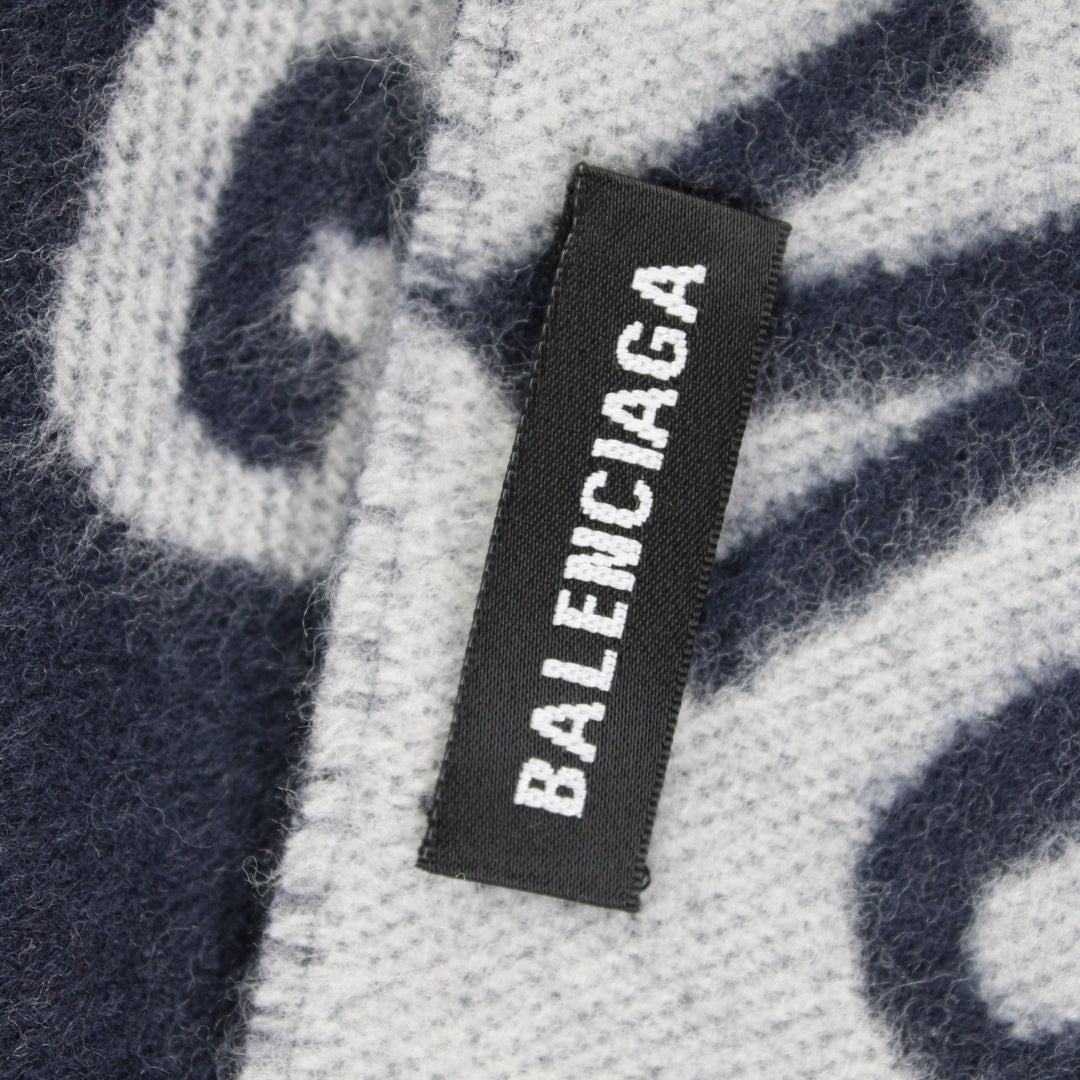 Balenciaga Sciarpa Reversibile