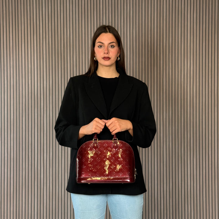 Louis Vuitton Alma Pm Vernis