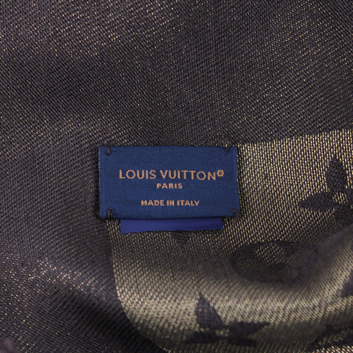Louis Vuitton Scialle Shine Monogram M75122
