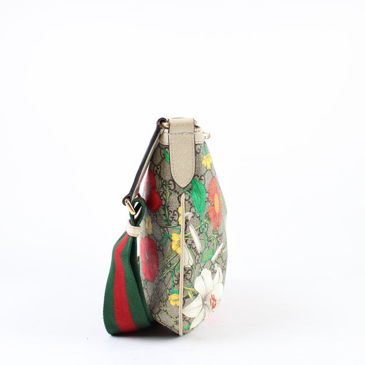 Gucci GG Supreme Flora Borsa A Tracolla