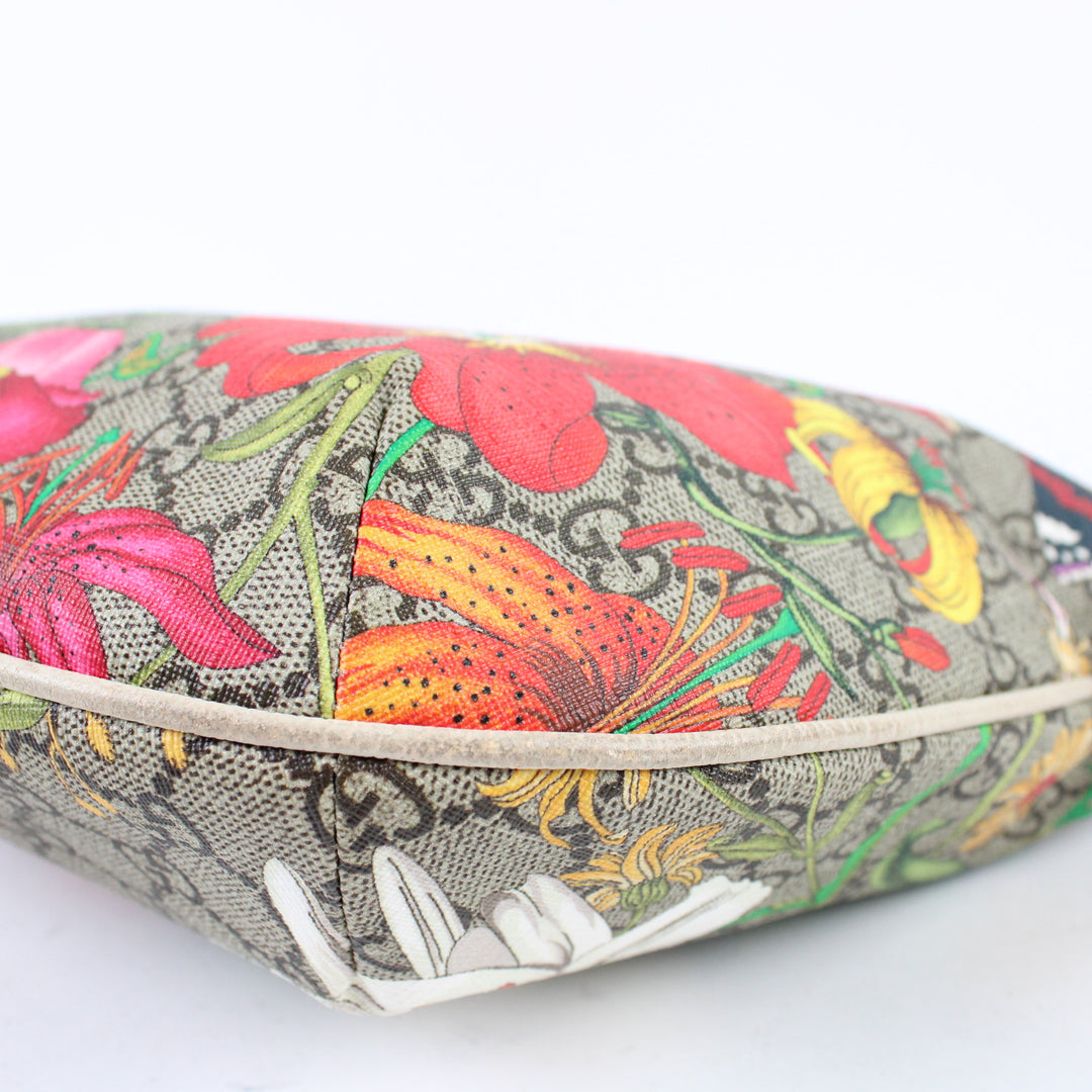 Gucci GG Supreme Flora Borsa A Tracolla