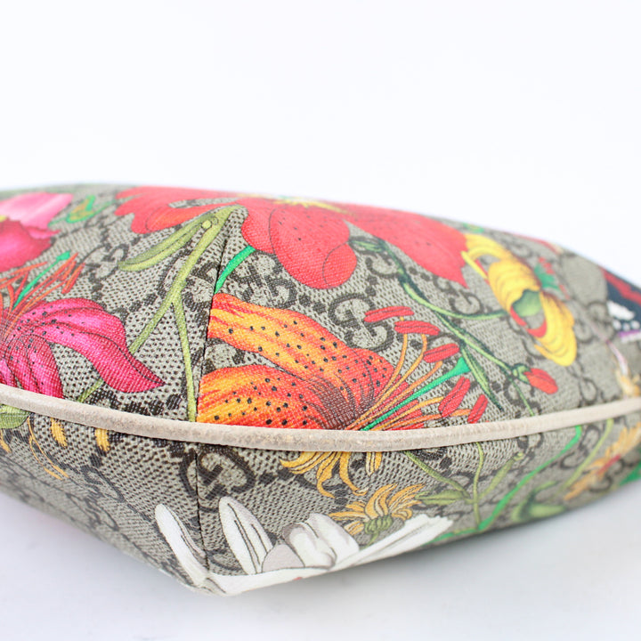 Gucci GG Supreme Flora Borsa A Tracolla