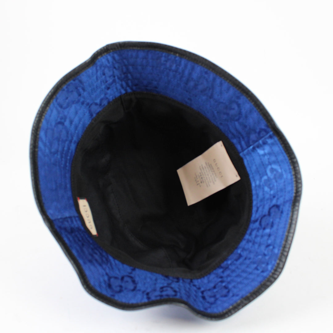 Gucci GG Nylon Jacquard Cappello Bucket