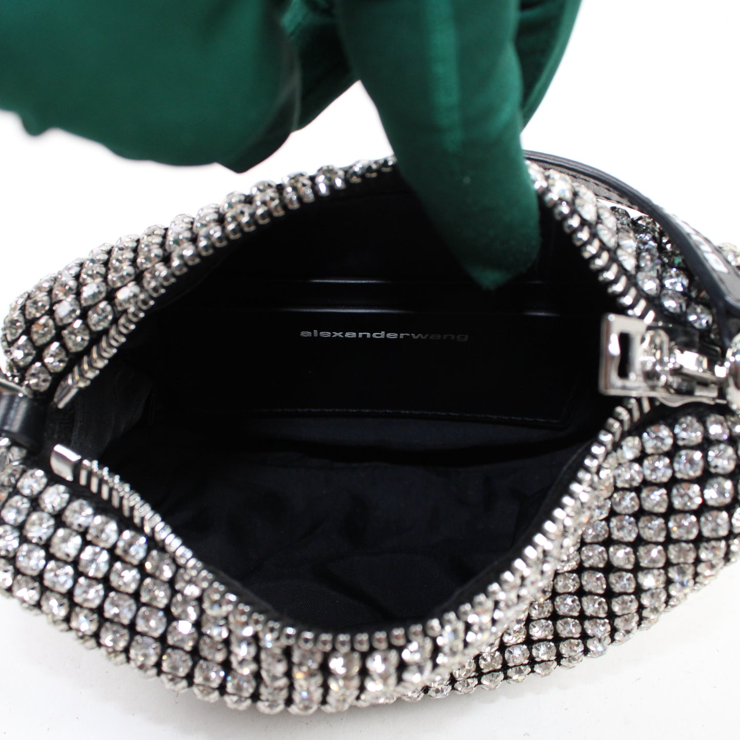 Alexander Wang Clutch Wangloc Strass