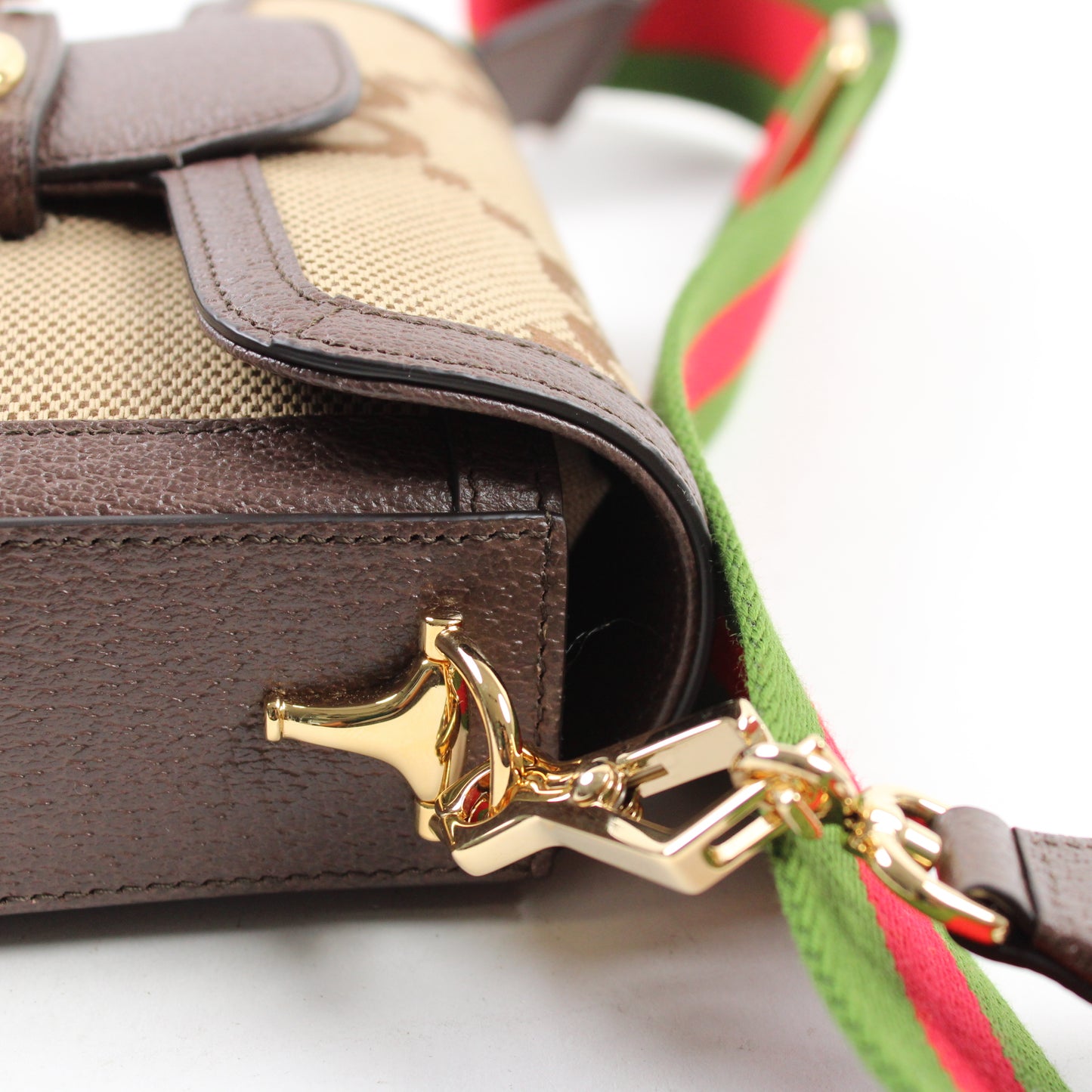Gucci Horsebit 1955 GG Jumbo Mini