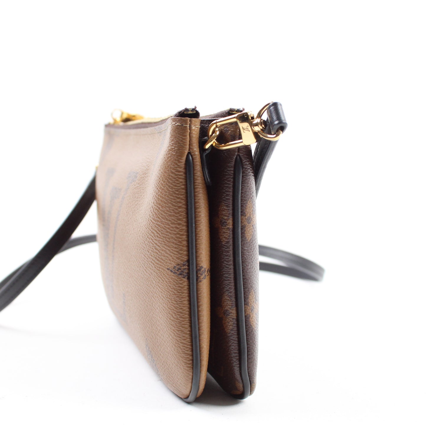 Louis Vuitton Pochette Double Zip Monogram Giant Reverse