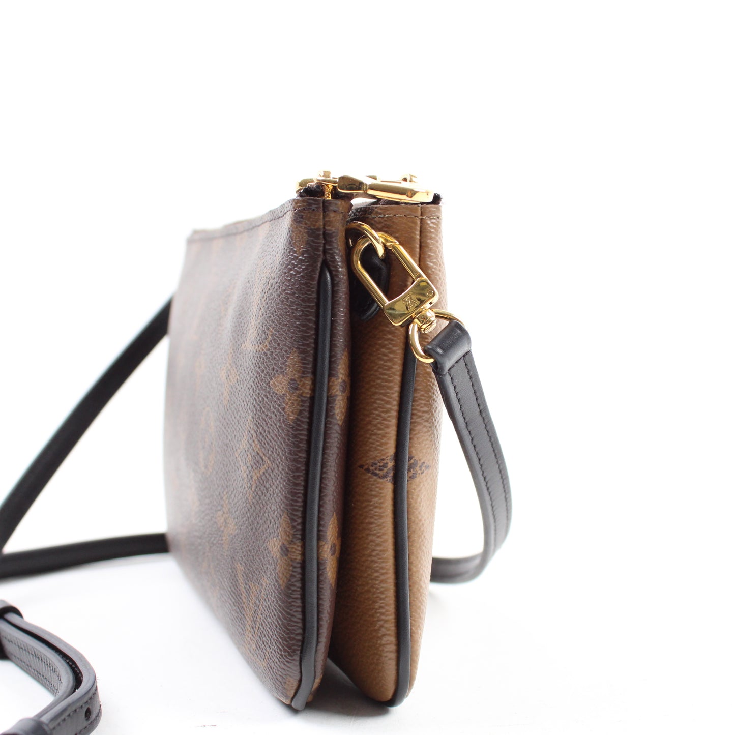 Louis Vuitton Pochette Double Zip Monogram Giant Reverse