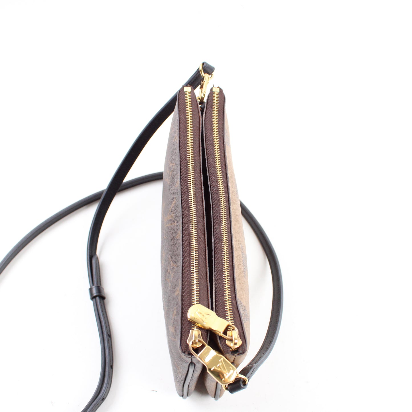Louis Vuitton Pochette Double Zip Monogram Giant Reverse