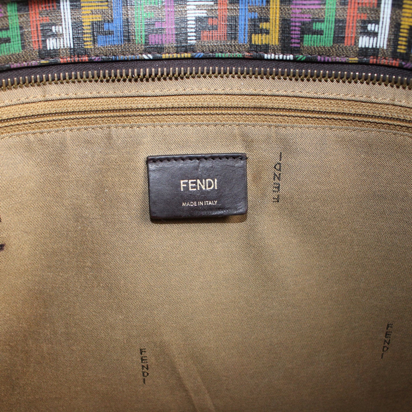 Fendi Borsa Roll Bag Arcobaleno