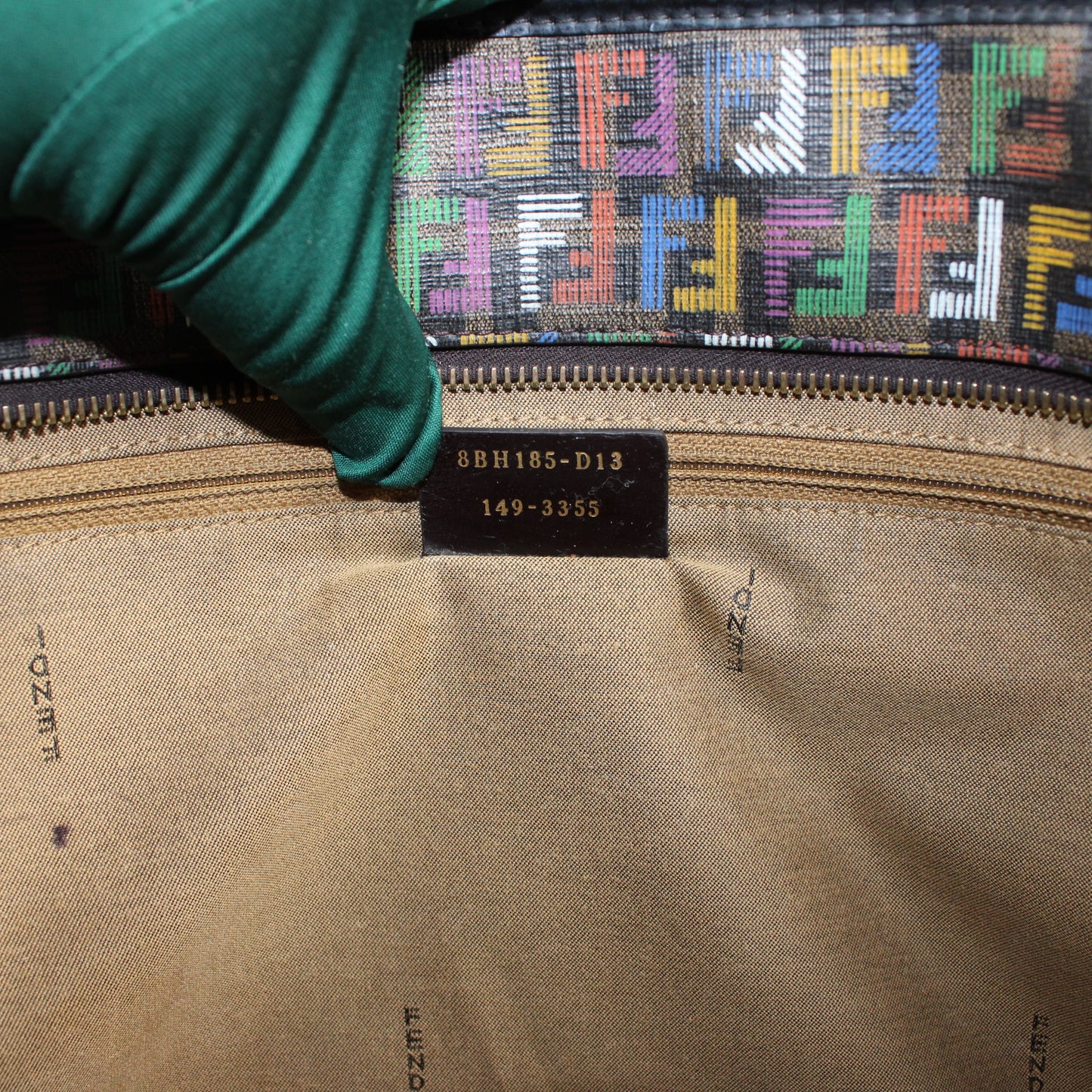 Fendi Borsa Roll Bag Arcobaleno