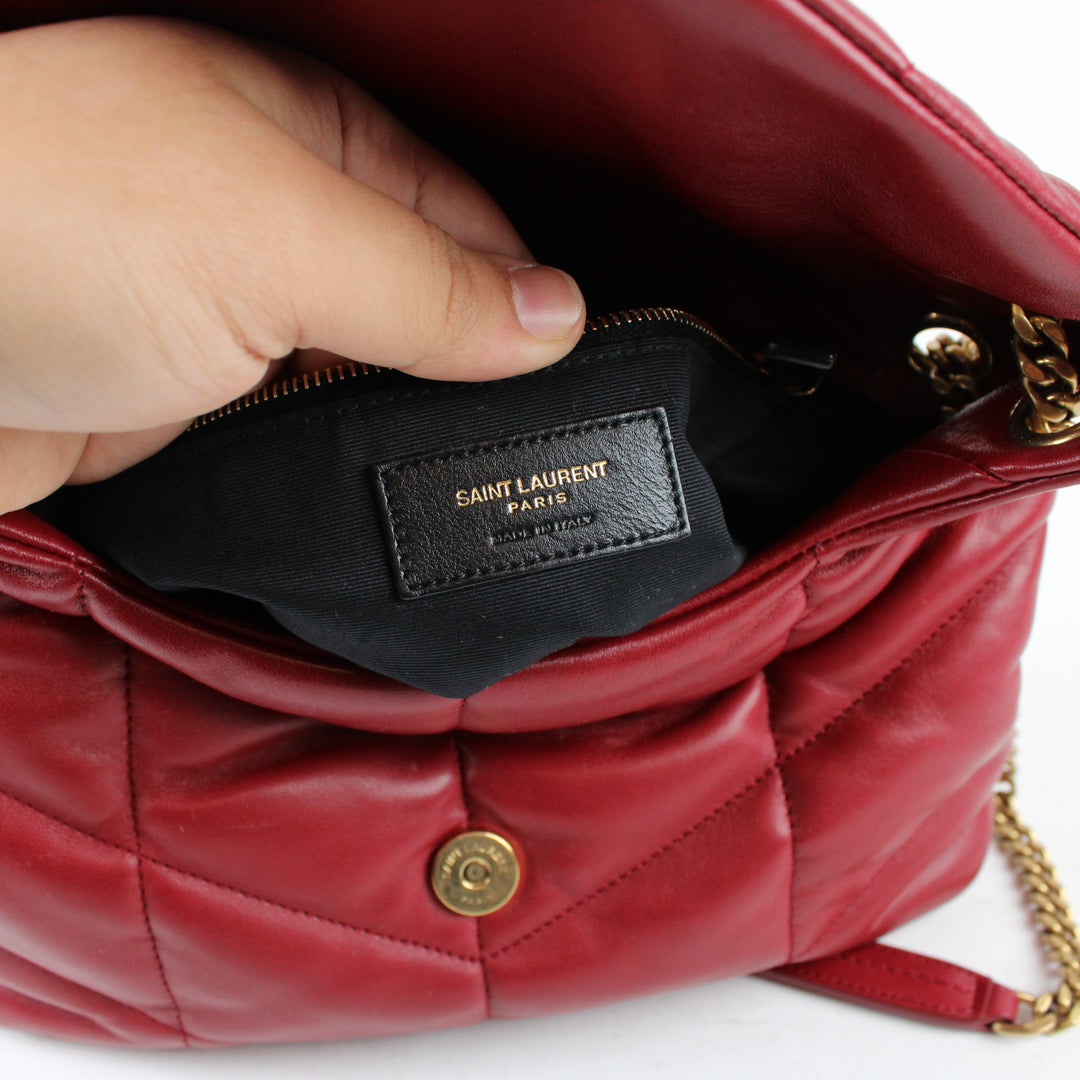 Saint Laurent Lou Lou Puffer Small
