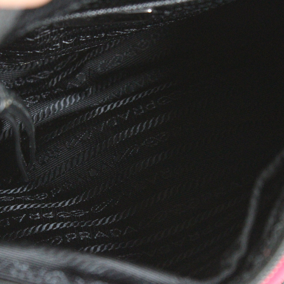 Prada Vela Studded Borsa A Tracolla