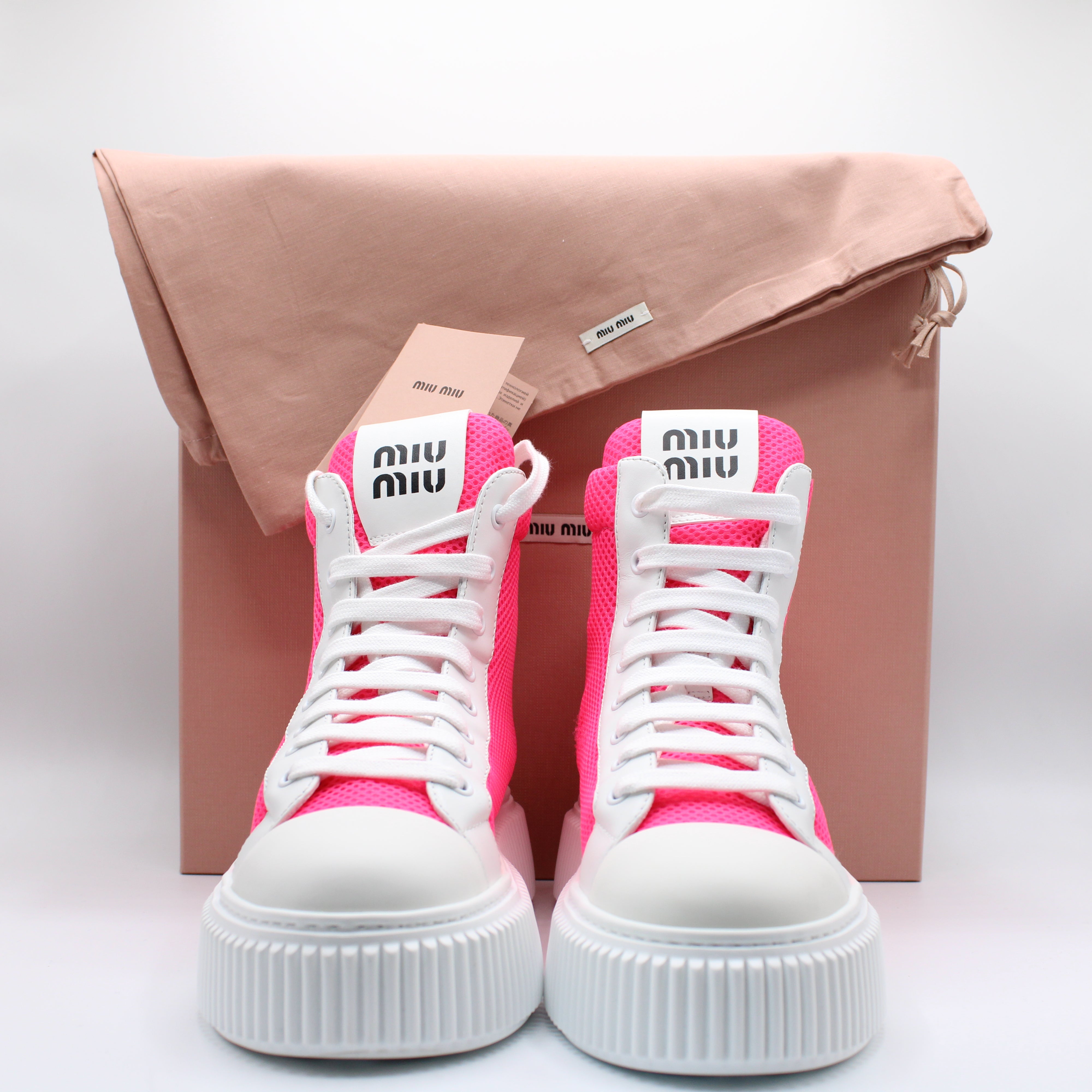 Miu Miu Sneakers Size 38.5 – Luxrieme