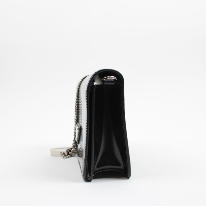 Prada Borsa A Spalla In Pelle Spazzolata