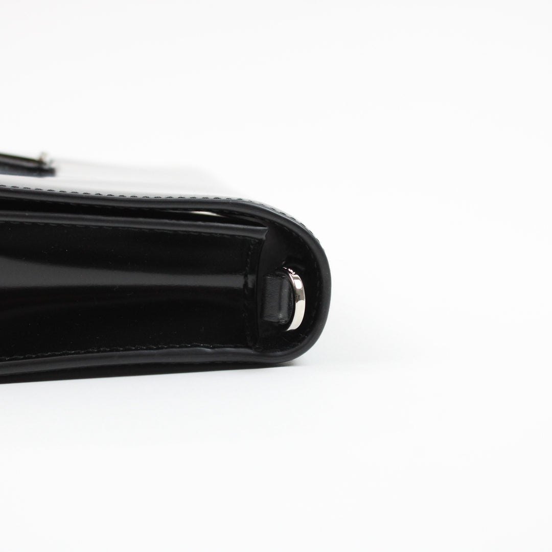 Prada Borsa A Spalla In Pelle Spazzolata