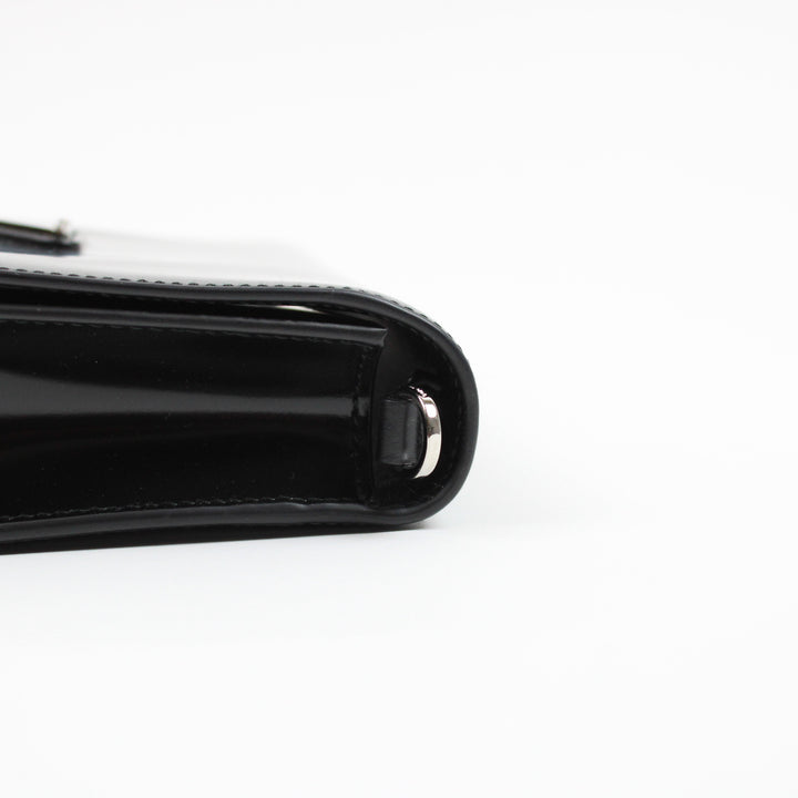 Prada Borsa A Spalla In Pelle Spazzolata