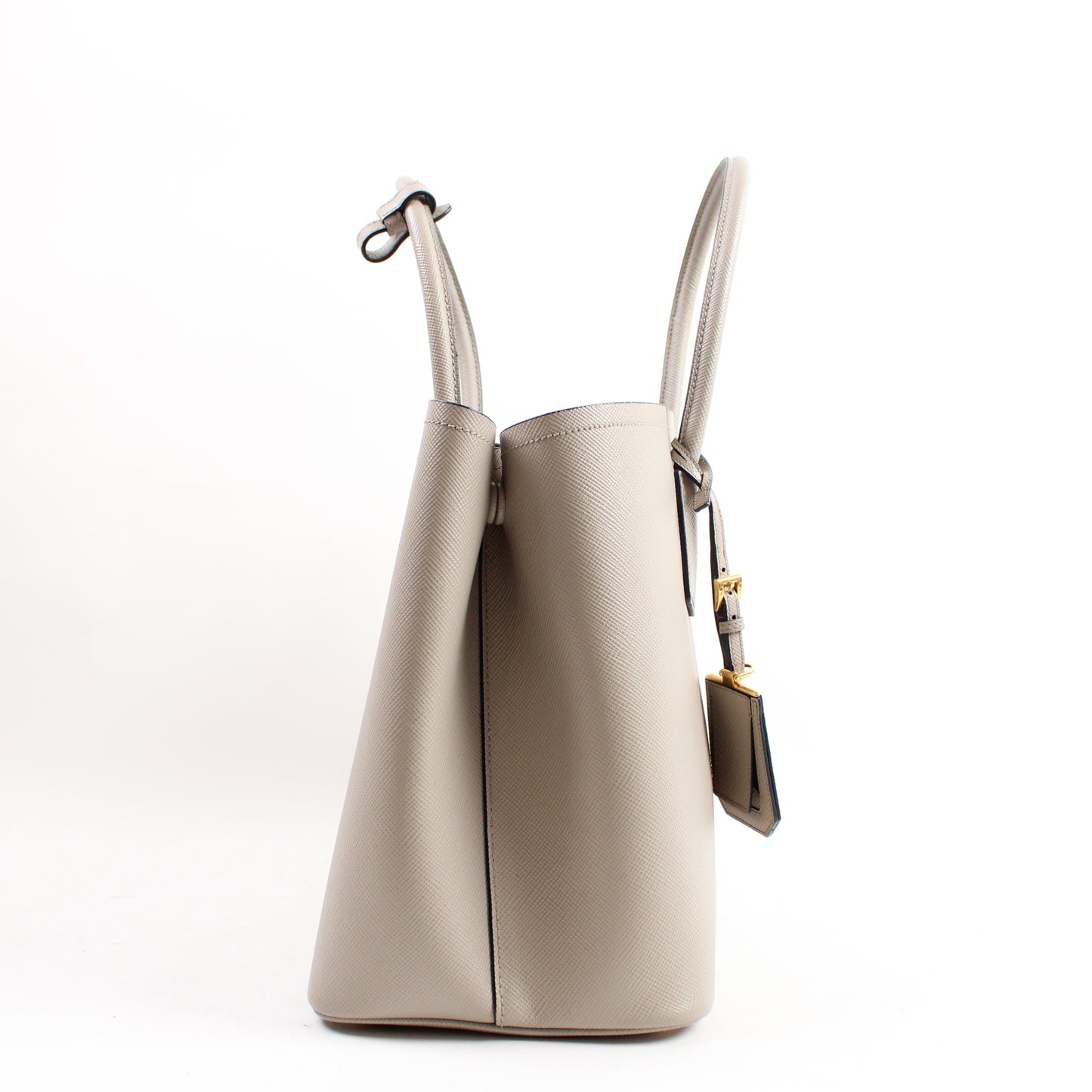 Prada Double In Pelle Saffiano Large