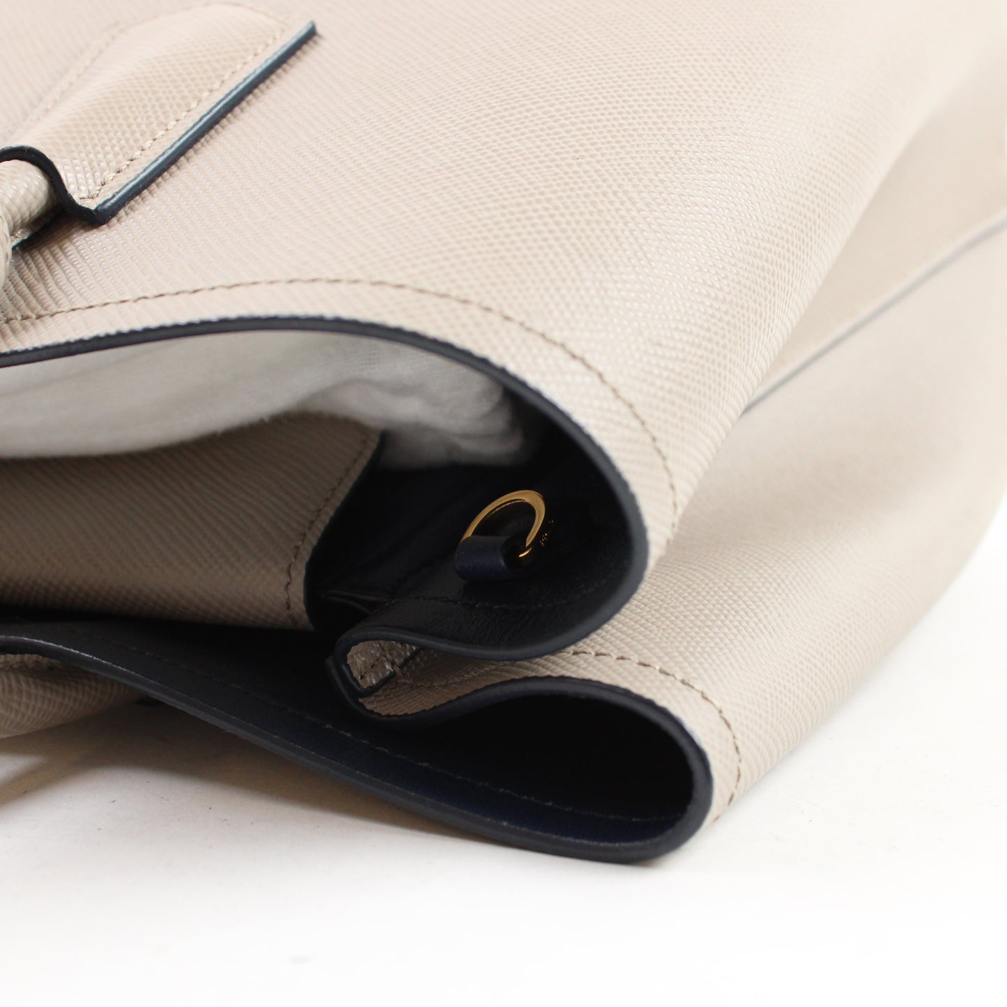 Prada Double In Pelle Saffiano Large