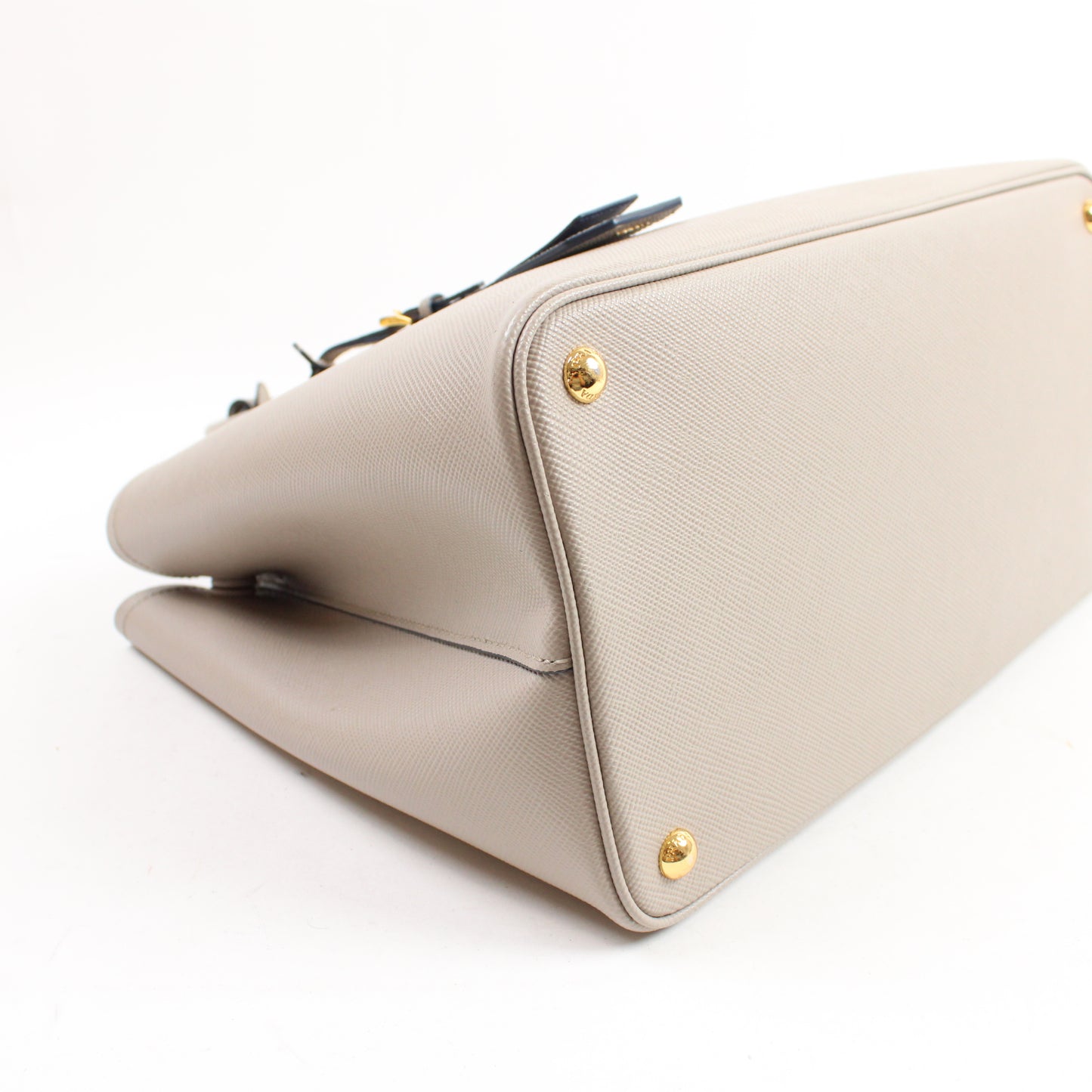 Prada Double In Pelle Saffiano Large